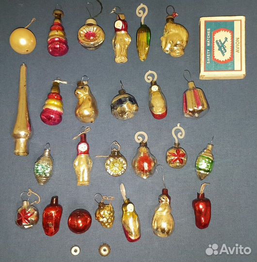 Елочные мини-игрушки, СССР