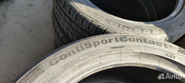Continental ContiSportContact 5 265/40 R21 и 295/35 R21 107Y