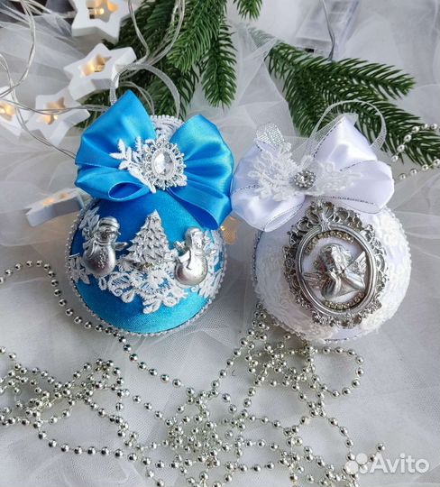 Новогодние украшения на елку