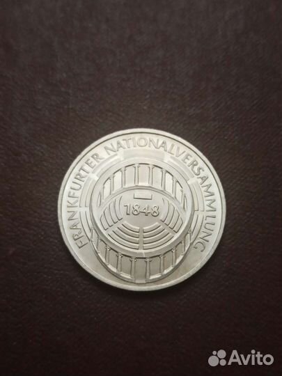 Монета 5 марок 1973