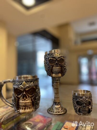 Кружка череп, штоф череп