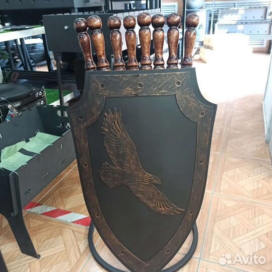 Подставка для под шампур Шампурница-Щит