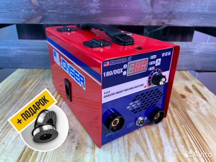 Сварочный аппарат jonser 180 DQX с проволокой