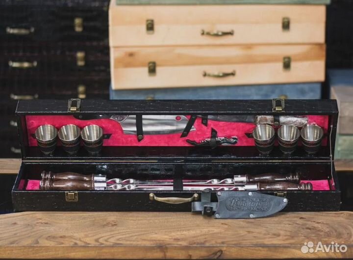 Шашлычный набор Кизлярский подарочный