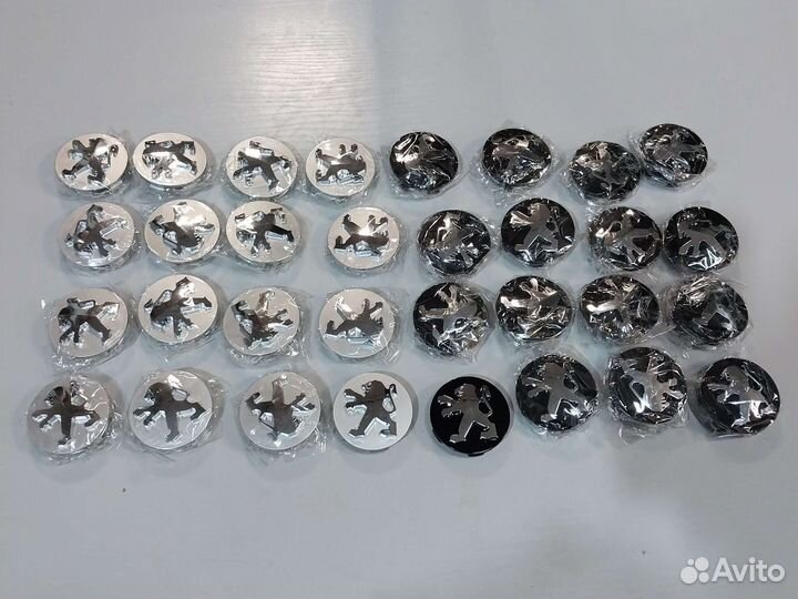 Колпачки на литые диски peugeot