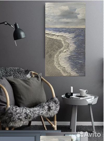 Интерьерная картина текстурная