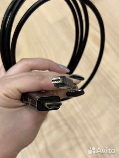 Кабель адаптер mini display port hdmi