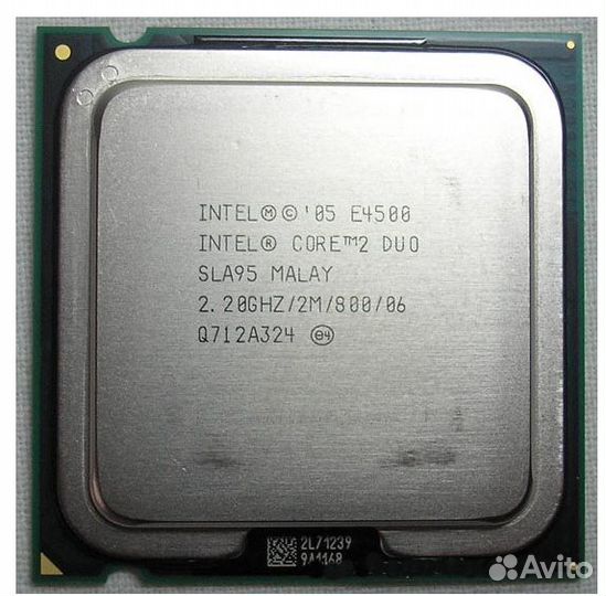Процессор 775 Intel Pentium E5500 2 мб