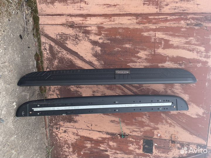 Подножки на hyundai tucson первого поколения