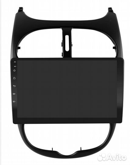 Штатная магнитола Peugeot 206 1998-2010 пежо 206