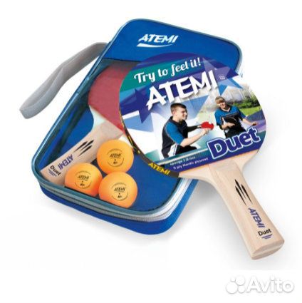 Набор для настольного тенниса atemi duet,duet