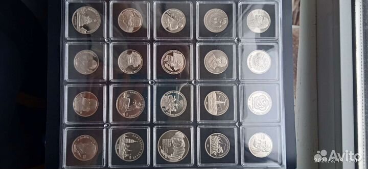 Коллекция Юбилейных монет СССР и молодой России