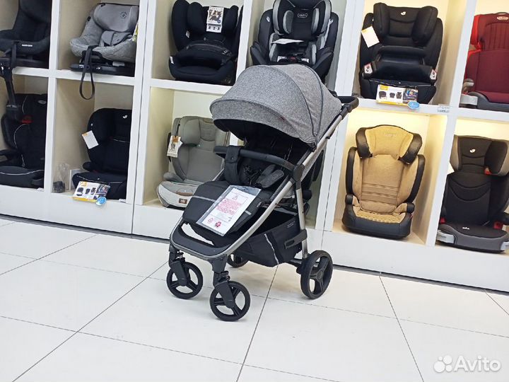 Коляска Прогулочная Carrello Bravo Plus Grey 2022