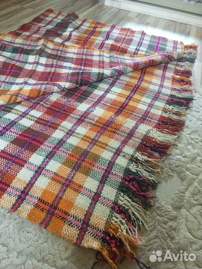 Ковер дорожка СССР самотканная