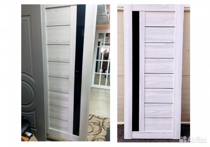 Дверь межкомнатная «Беллона М-12» Ривьера Айс