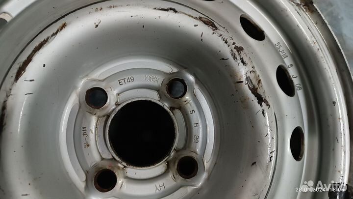 Диск колесный на Daewoo nexia