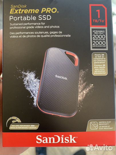 SanDisk Extreme PRO 1TB Portable SSD