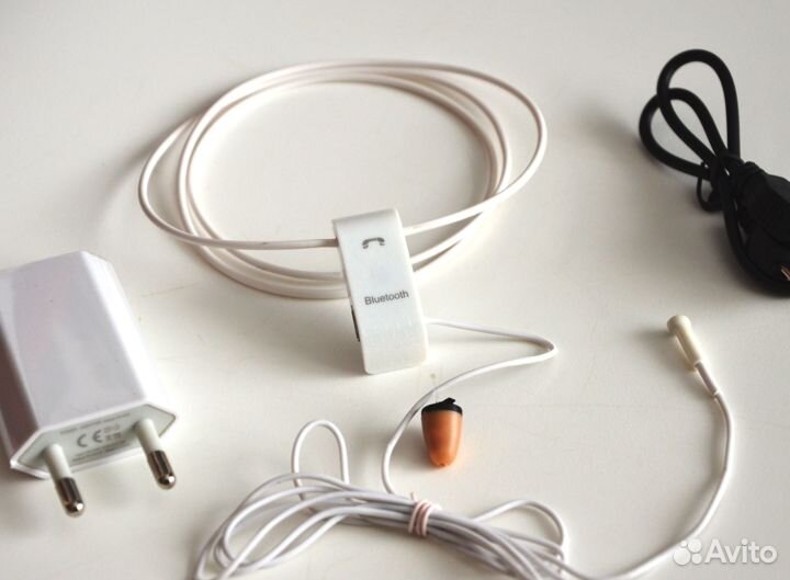 Микронаушники Капсула Блютуз (белые)