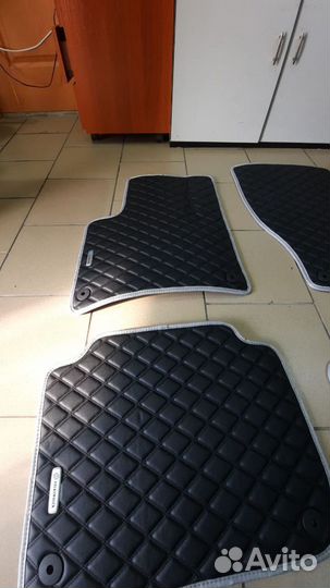 Коврики из экокожи для KIA carens