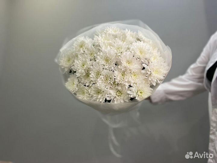 Букет из хризантем