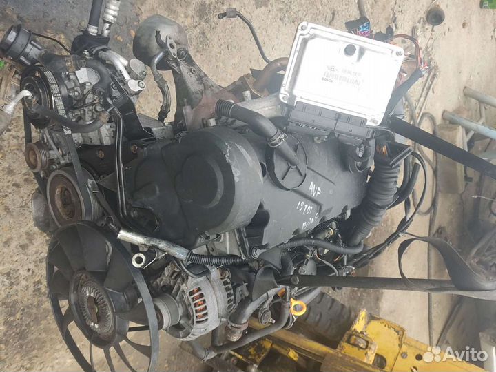 Двигатель Volkswagen Audi AVF 1.9тд, 130лс