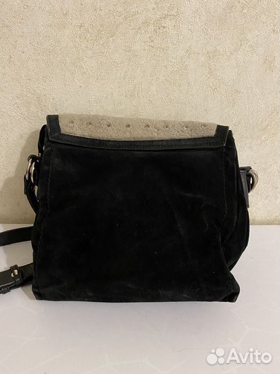 Сумка натуральная замша
