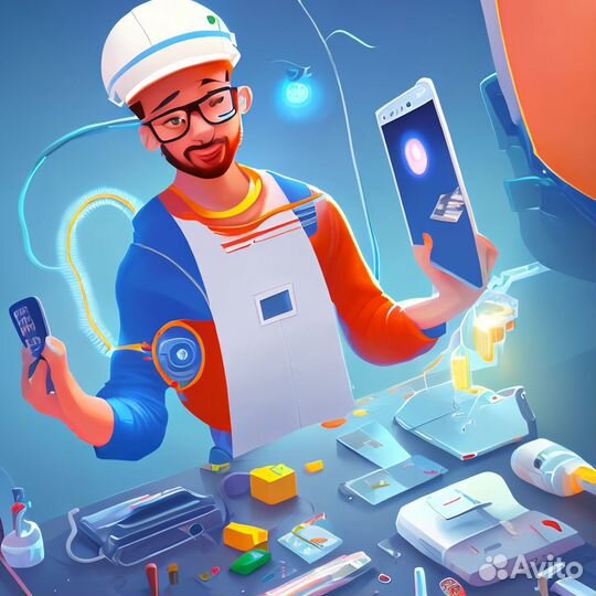 Ремонт телефонов, планшетов, ноутбуков