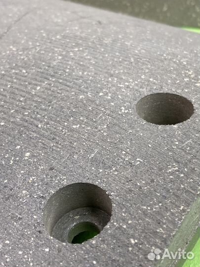 Накладки тормозные 1-рем. (420x180) (93251 8x15 80