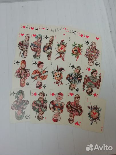 Игральные сувенирные карты СССР