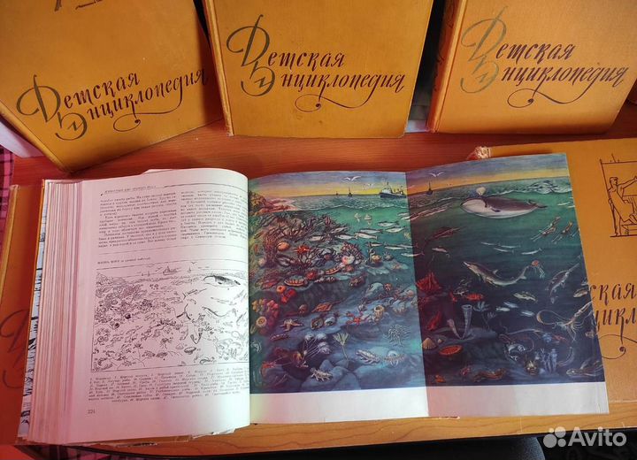 Детская советская энциклопедия 8 томов, 1975г