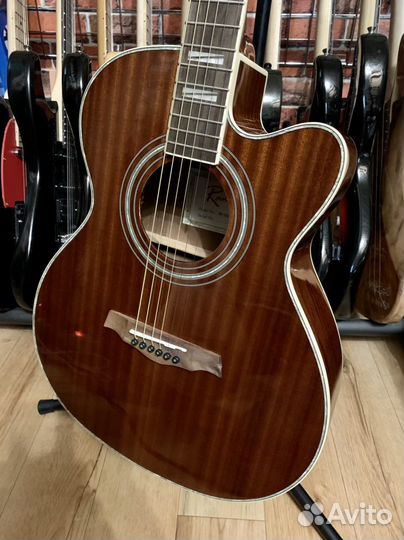 Гитара + Чехол (красное дерево)