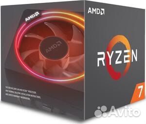 Процессор Ryzen 2700x box 8 ядер 16 потоков