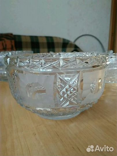 Хрустальные вазы из СССР
