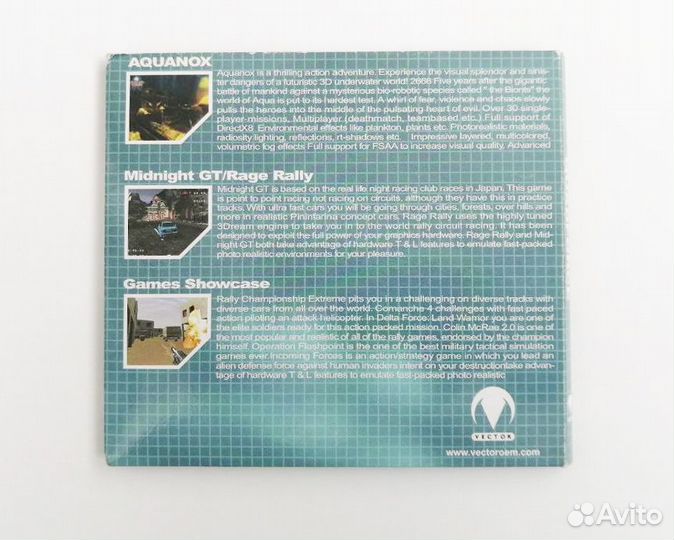 Набор игр QuadForce 3 диска Aquanox Mudnight GT Ra