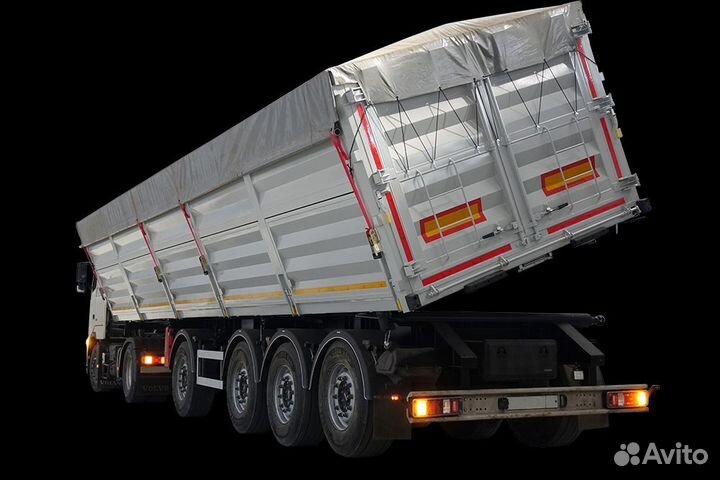 Полог усиленный 13,5х3,5 на полуприцеп 12,6