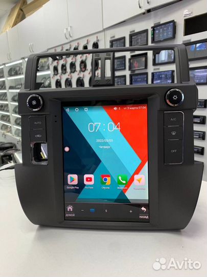 Штатная магнитола Toyota Land Cruiser 2013-2017