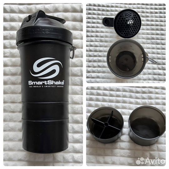 Термокружка 500 мл шейкер для коктейлей 400 мл