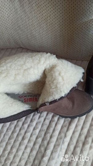 Сапоги женские зимние 39 размер новые