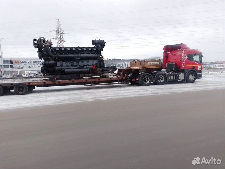 Перевозка негабаритных грузов трал