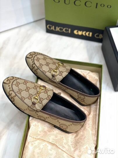 Женские лоферы gucci Jordaan премиум