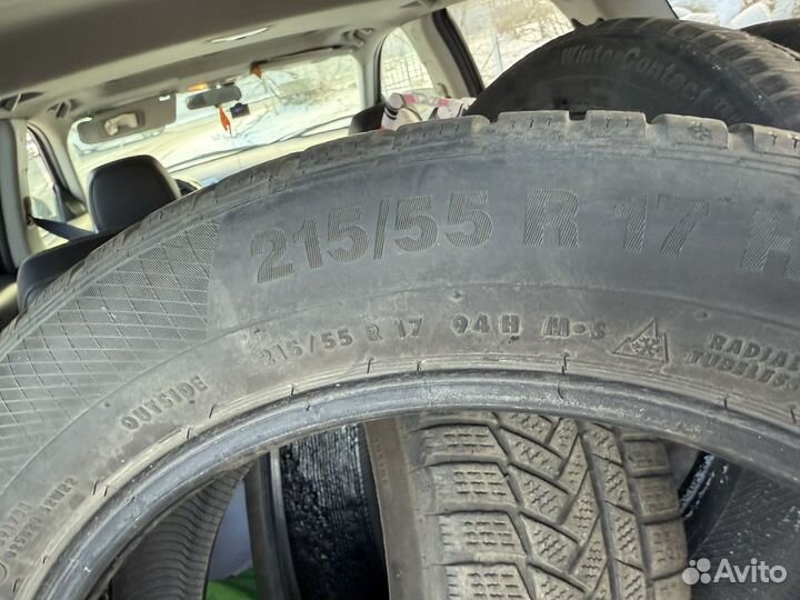 Continental WinterContact TS 850 P SUV 215/55 R17 94H