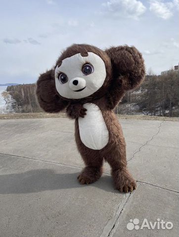 Аэрокостюм чебурашка, ростовая кукла