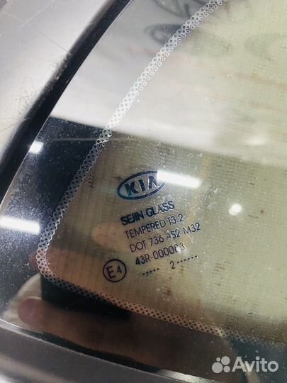 Форточки задние kia ceed 2JD