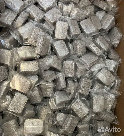 Таблетки для посудомоечных машин 3в1 с углём 100шт