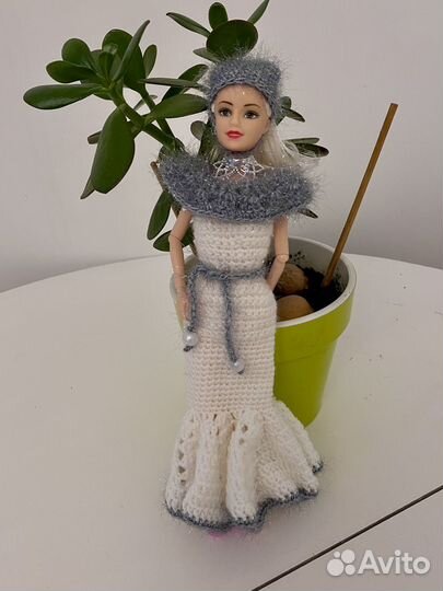 Вязаная одежда для барби