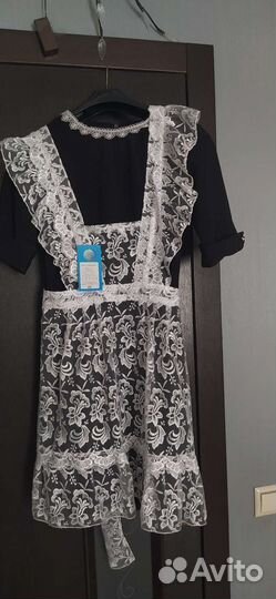 Школьное платье и фартук