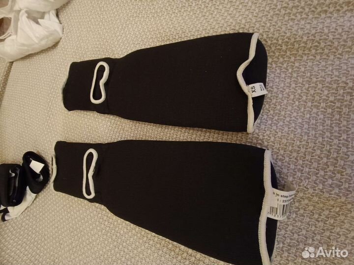 Защита голени и стопы, полуперчатки