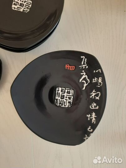 Сервиз столовый керамический в японском стиле