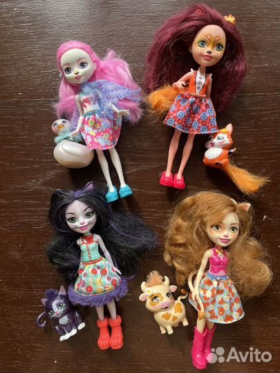 Кукла enchantimals с питомцем