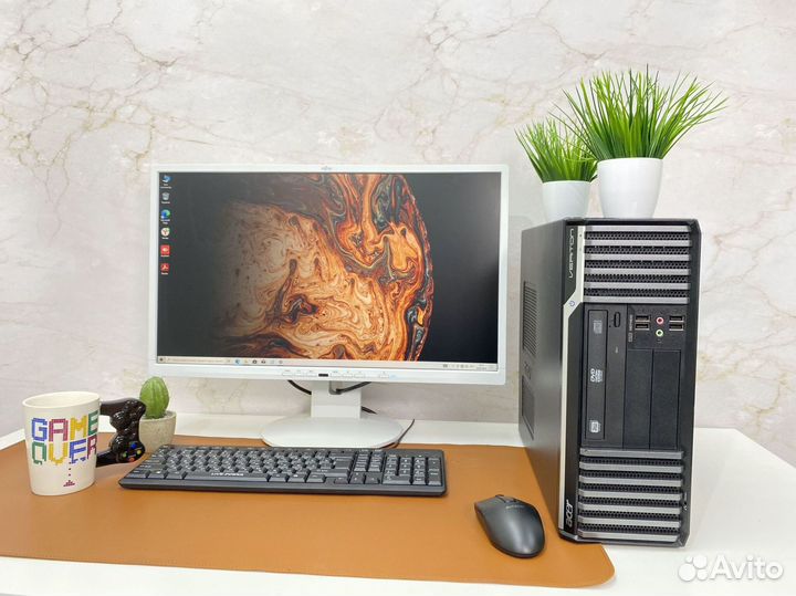 Пк новый Intel Core i5-2400 / 8GB / SSD 480 GB